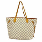 Louis Vuitton Tote Damier Azur Neverfull White