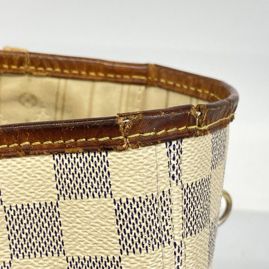 Louis Vuitton Tote Damier Azur Neverfull White — view 6