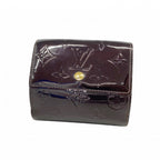 Louis Vuitton Trifold Wallet Vernis Portefeuille Elise Amaranto