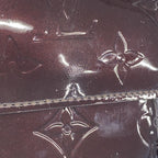 Louis Vuitton Trifold Wallet Vernis Portefeuille Elise Amaranto — view 7