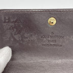 Louis Vuitton Trifold Wallet Vernis Portefeuille Elise Amaranto — view 4
