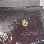 Louis Vuitton Trifold Wallet Vernis Portefeuille Elise Amaranto — view 6