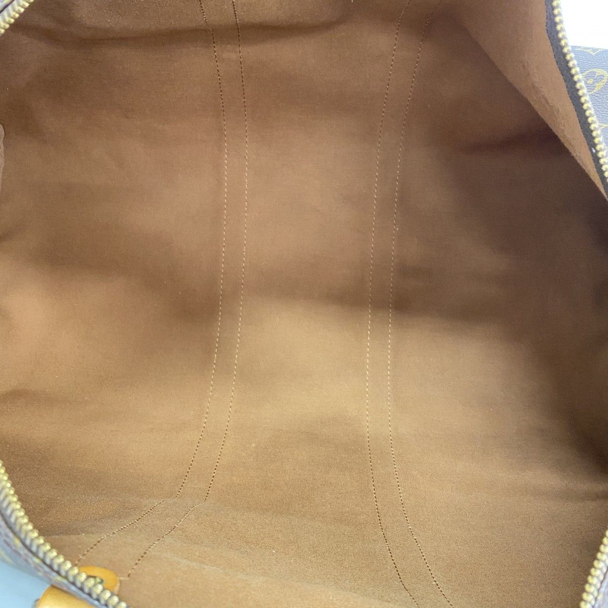 Louis Vuitton Boston Bag Monogram Keepall 55 Brown — view 4