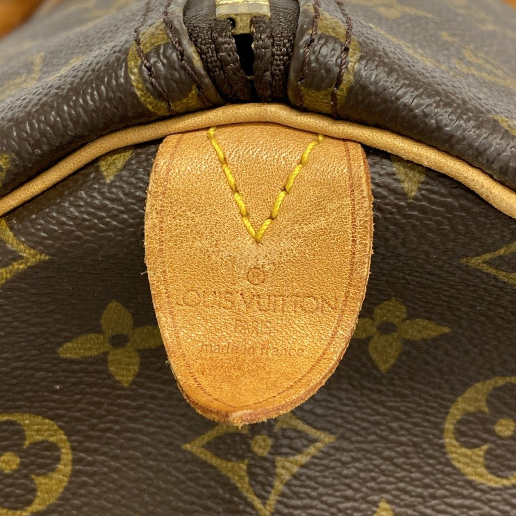 Louis Vuitton Boston Bag Monogram Keepall 55 Brown — view 5