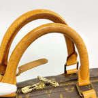 Louis Vuitton Boston Bag Monogram Keepall 55 Brown — view 7