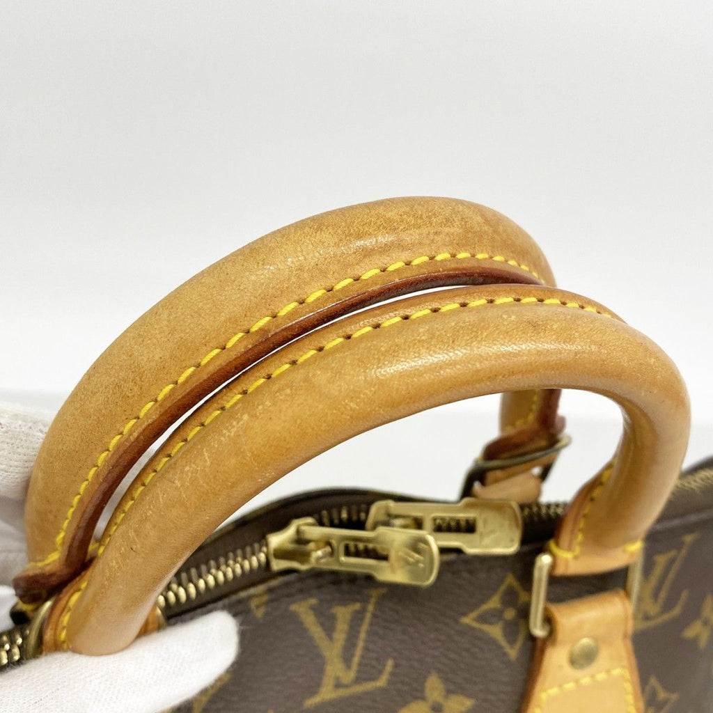 Louis Vuitton Handbag Monogram Alma Brown — view 9