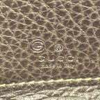 Gucci Wallet GG Canvas Brown Gold — view 4