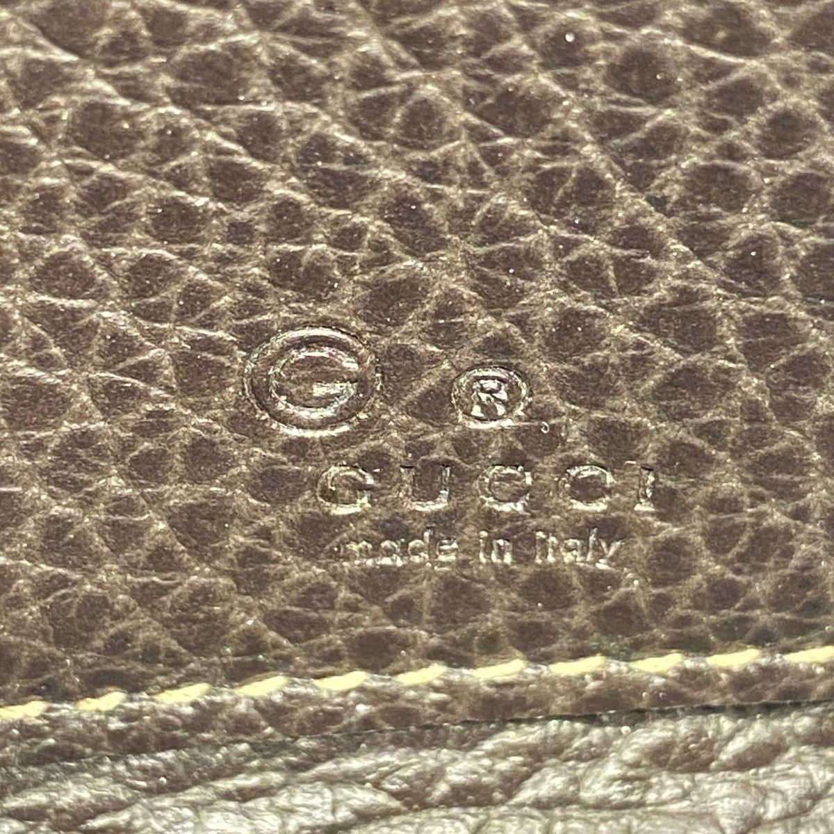 Gucci Wallet GG Canvas Brown Gold — view 4