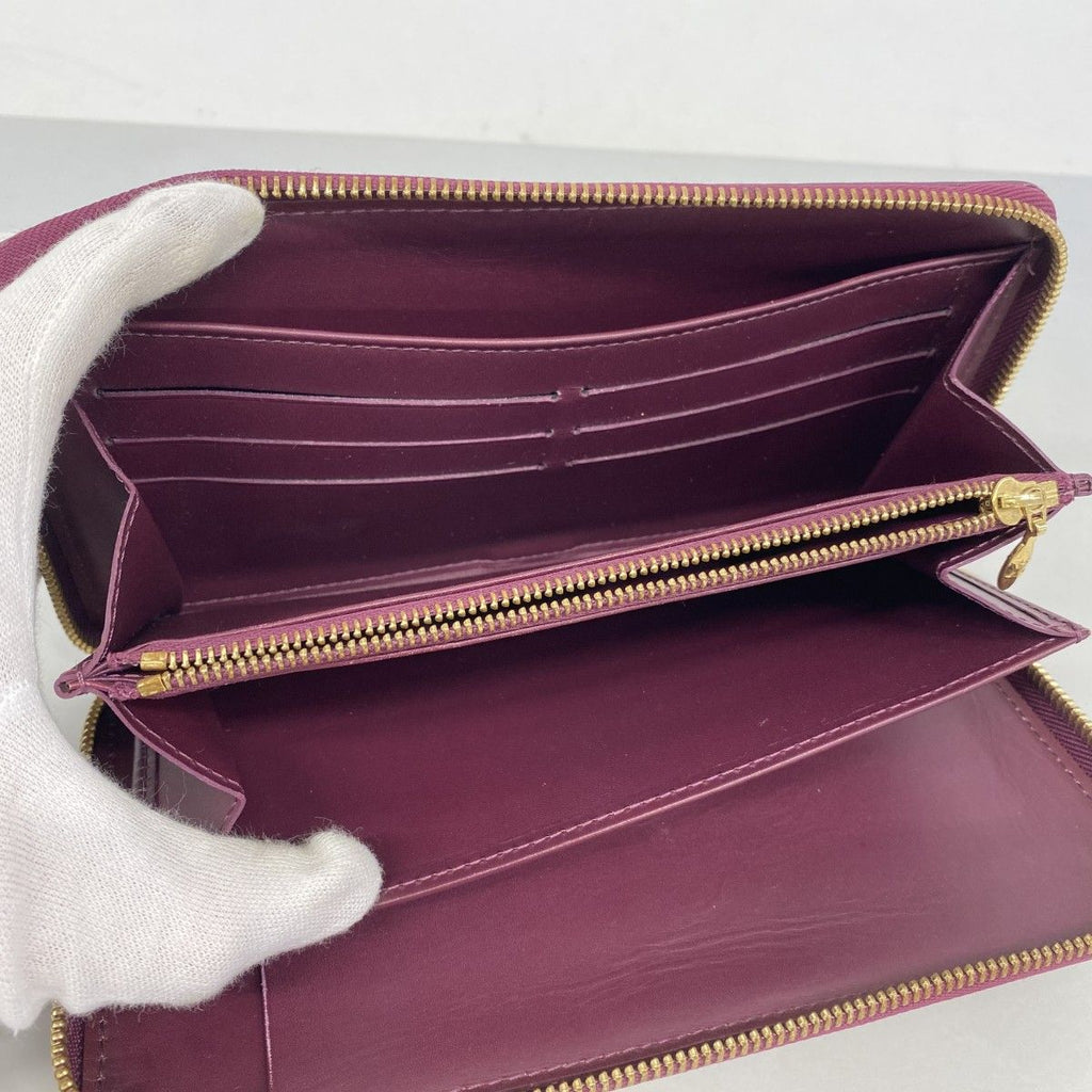 Louis Vuitton Wallet Vernis Zippy Violette — view 3