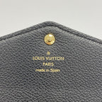 Louis Vuitton Wallet Monogram Empreinte Bicolor Portefeuille Sarah Black Beige — view 4