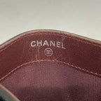 Chanel Card Case Quilted Lambskin Black Silver — view 4