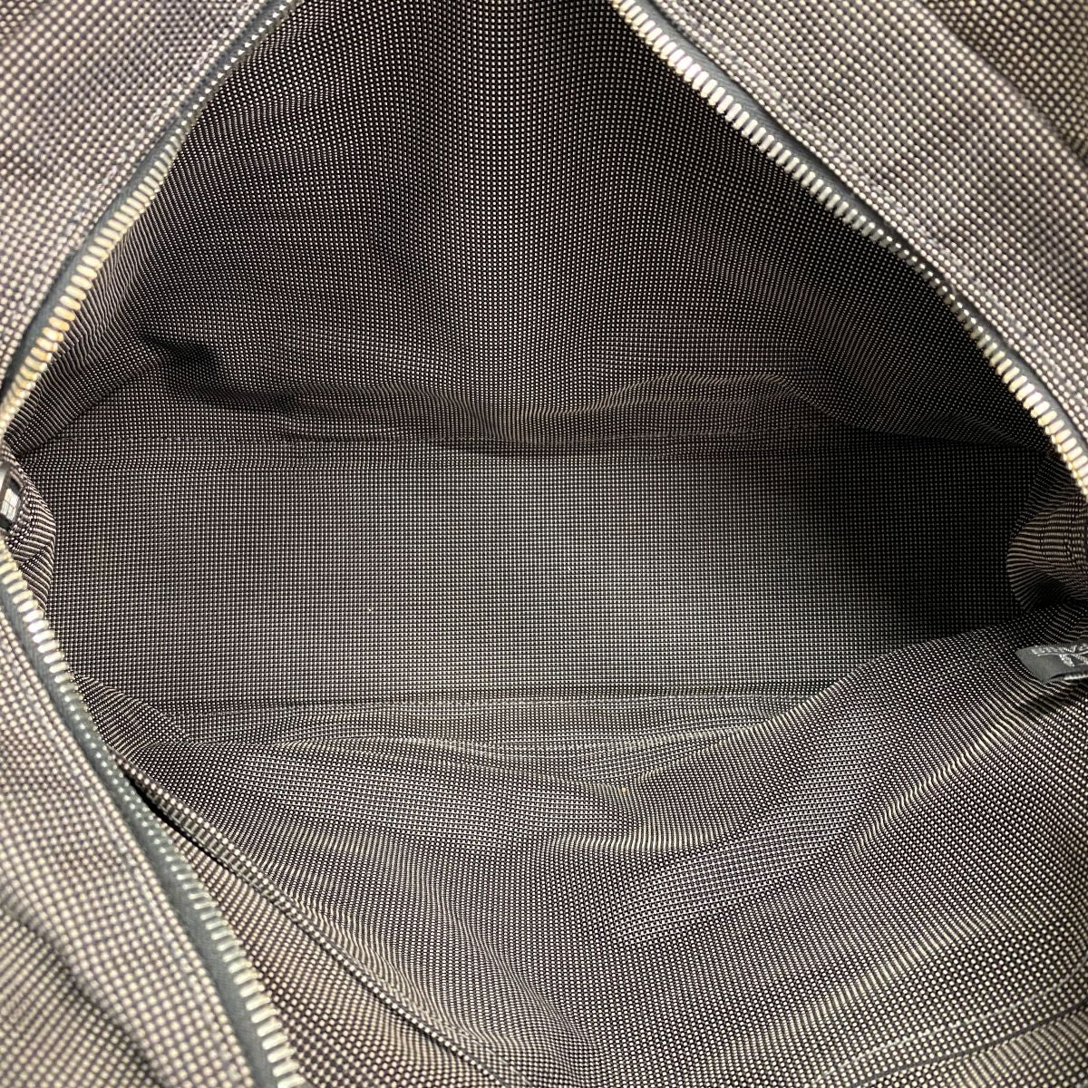 Hermes Tote Her Line Canvas Gray Silver — view 4