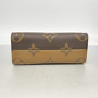 Louis Vuitton Handbag Monogram Giant Reverse On The Go PM Brown 2-Way — view 3