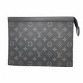 Louis Vuitton Clutch Monogram Eclipse Pochette Voyage Black