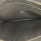Louis Vuitton Clutch Monogram Eclipse Pochette Voyage Black — view 4