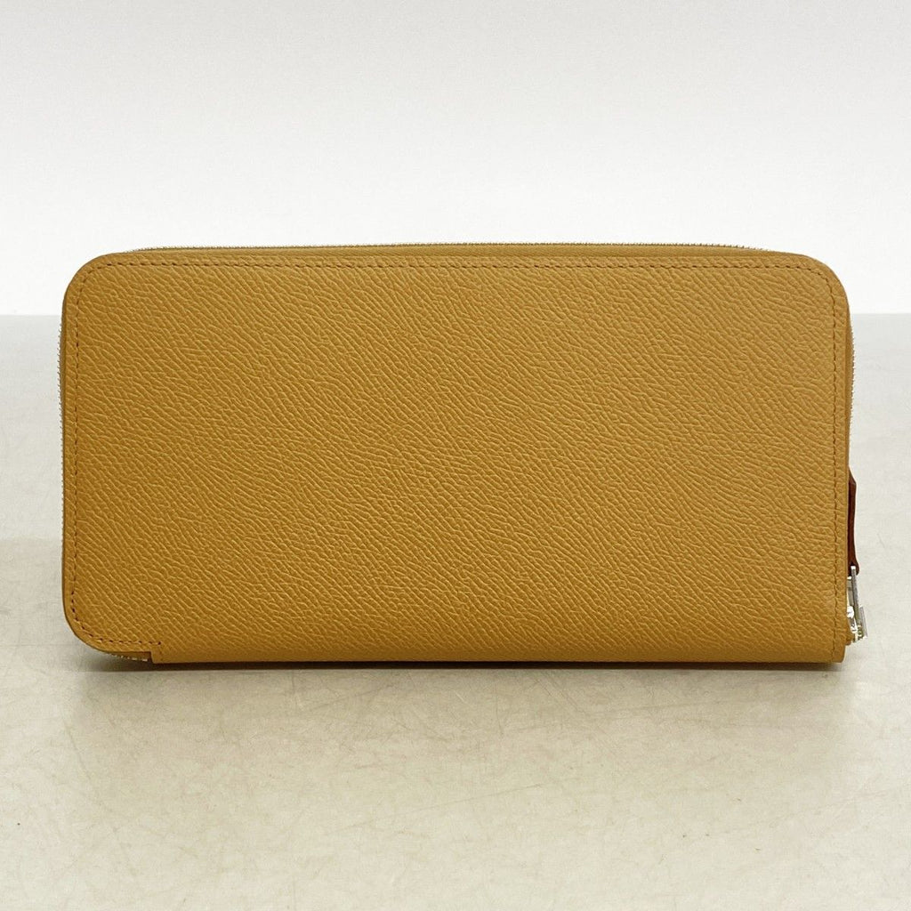 Hermes Wallet Azap Long Silk in Veau Chai Silver — view 5