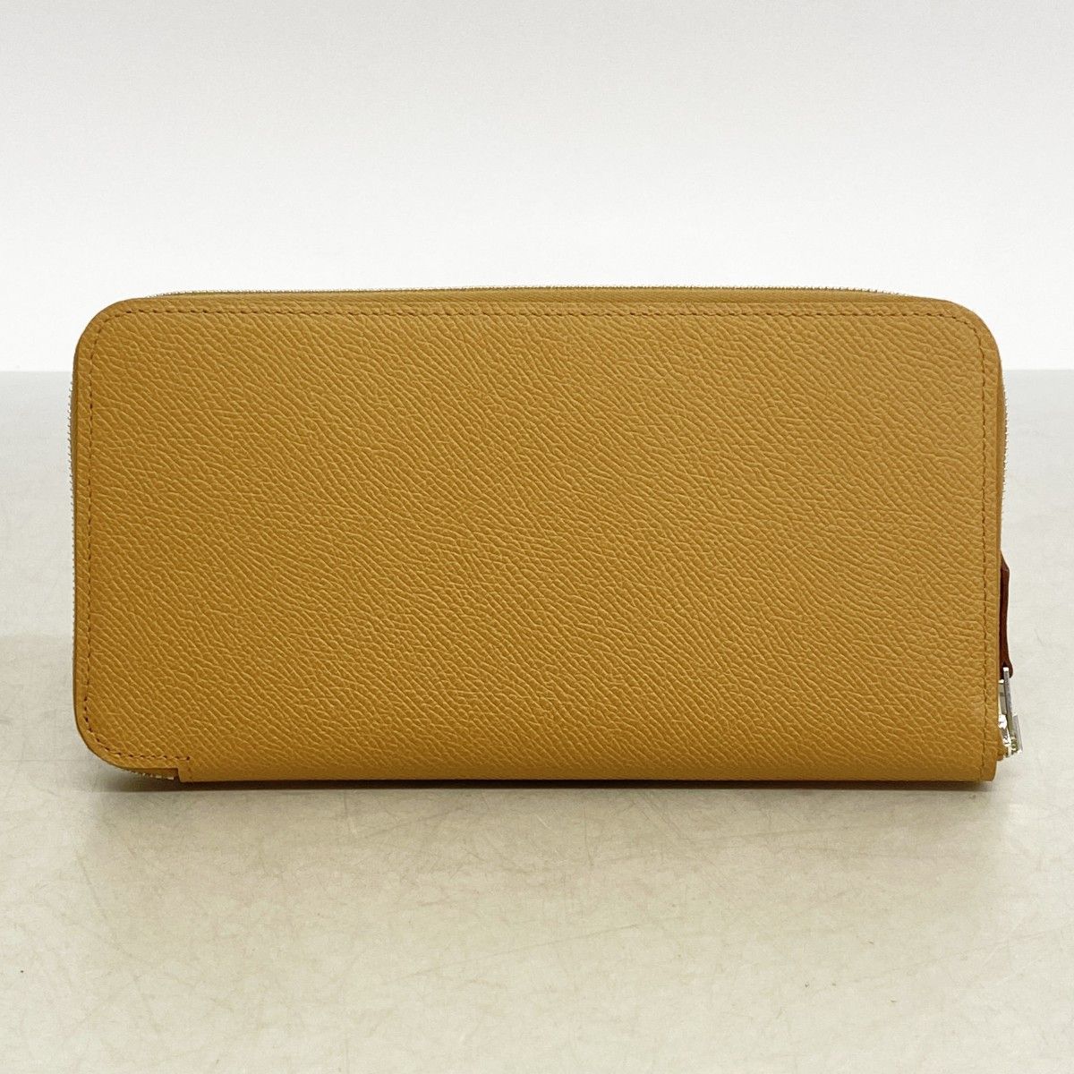 Hermes Wallet Azap Long Silk in Veau Chai Silver — view 5
