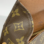 Louis Vuitton Shoulder Bag Monogram Saint Cloud GM Brown — view 6