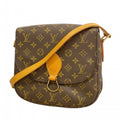 Louis Vuitton Shoulder Bag Monogram Saint Cloud GM Brown