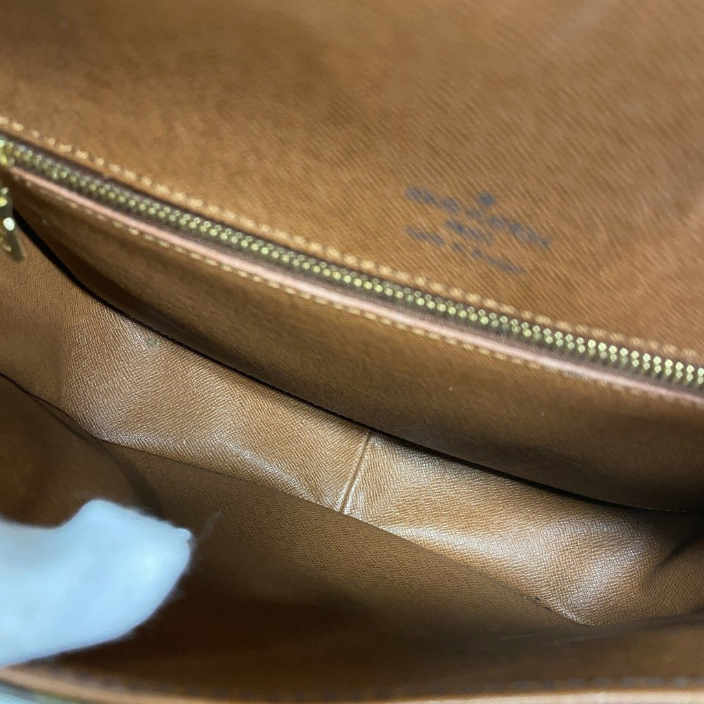 Louis Vuitton Shoulder Bag Monogram Saint Cloud GM Brown — view 4
