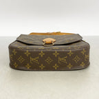 Louis Vuitton Shoulder Bag Monogram Saint Cloud GM Brown — view 3