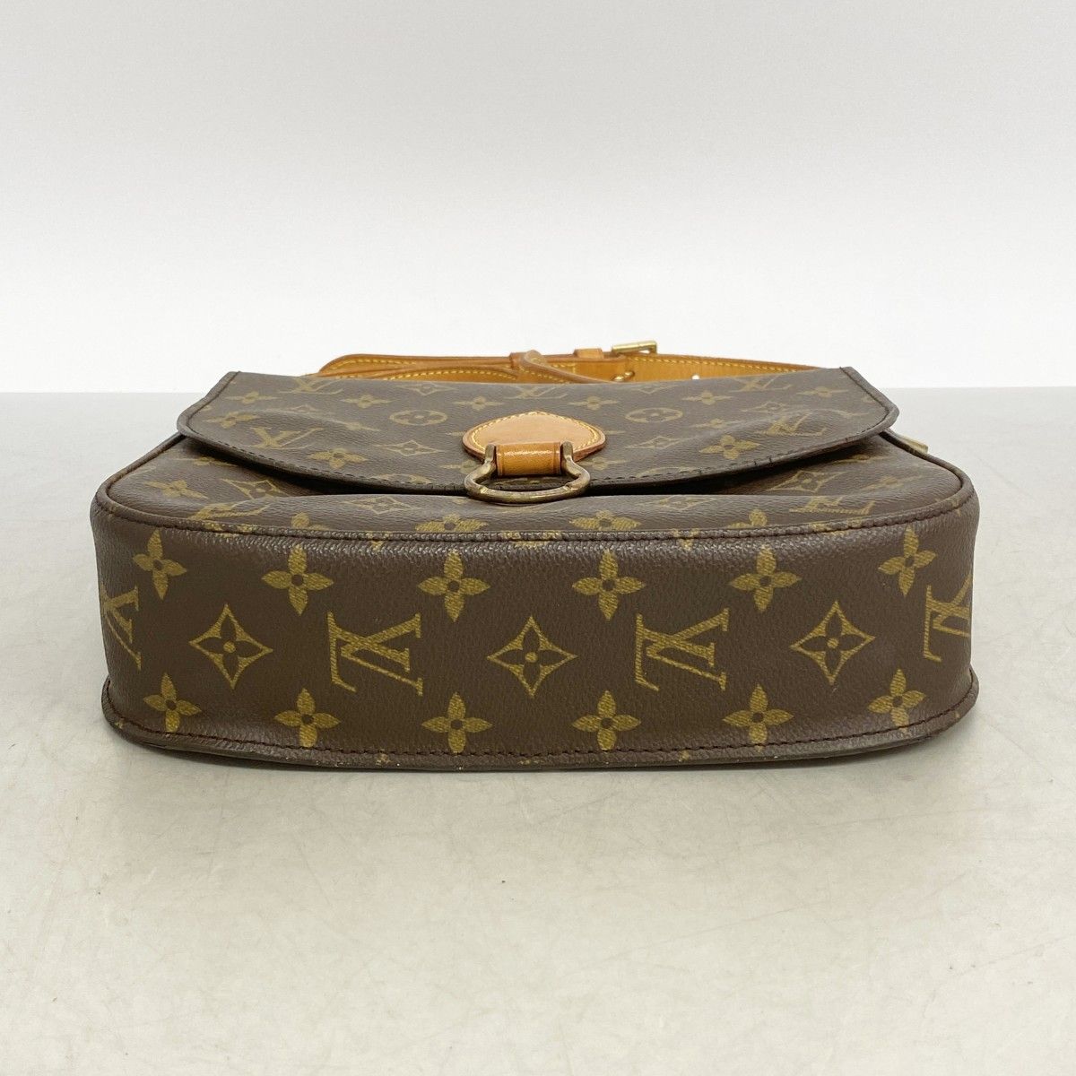 Louis Vuitton Shoulder Bag Monogram Saint Cloud GM Brown — view 3