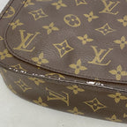 Louis Vuitton Shoulder Bag Monogram Saint Cloud GM Brown — view 7