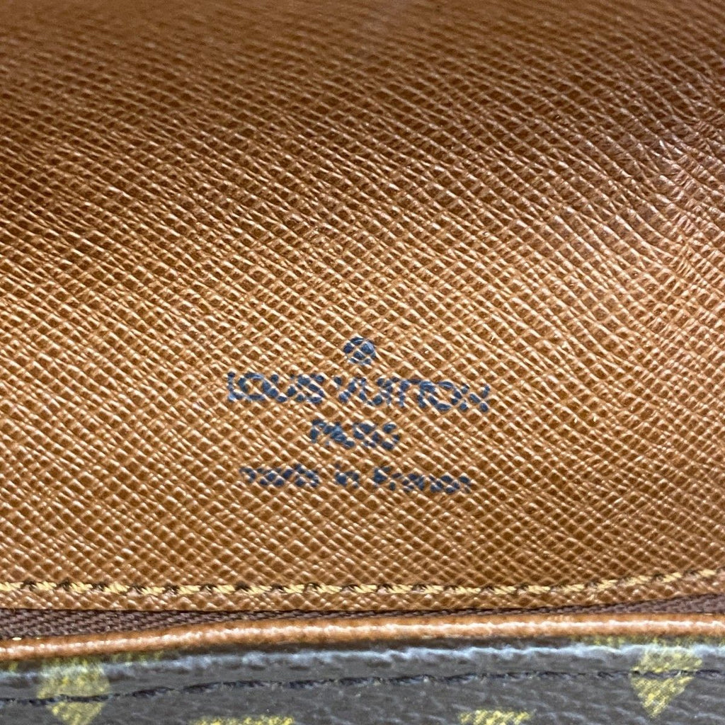 Louis Vuitton Shoulder Bag Monogram Saint Cloud GM Brown — view 5