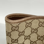 Gucci Tote GG Canvas Brown Silver — view 6