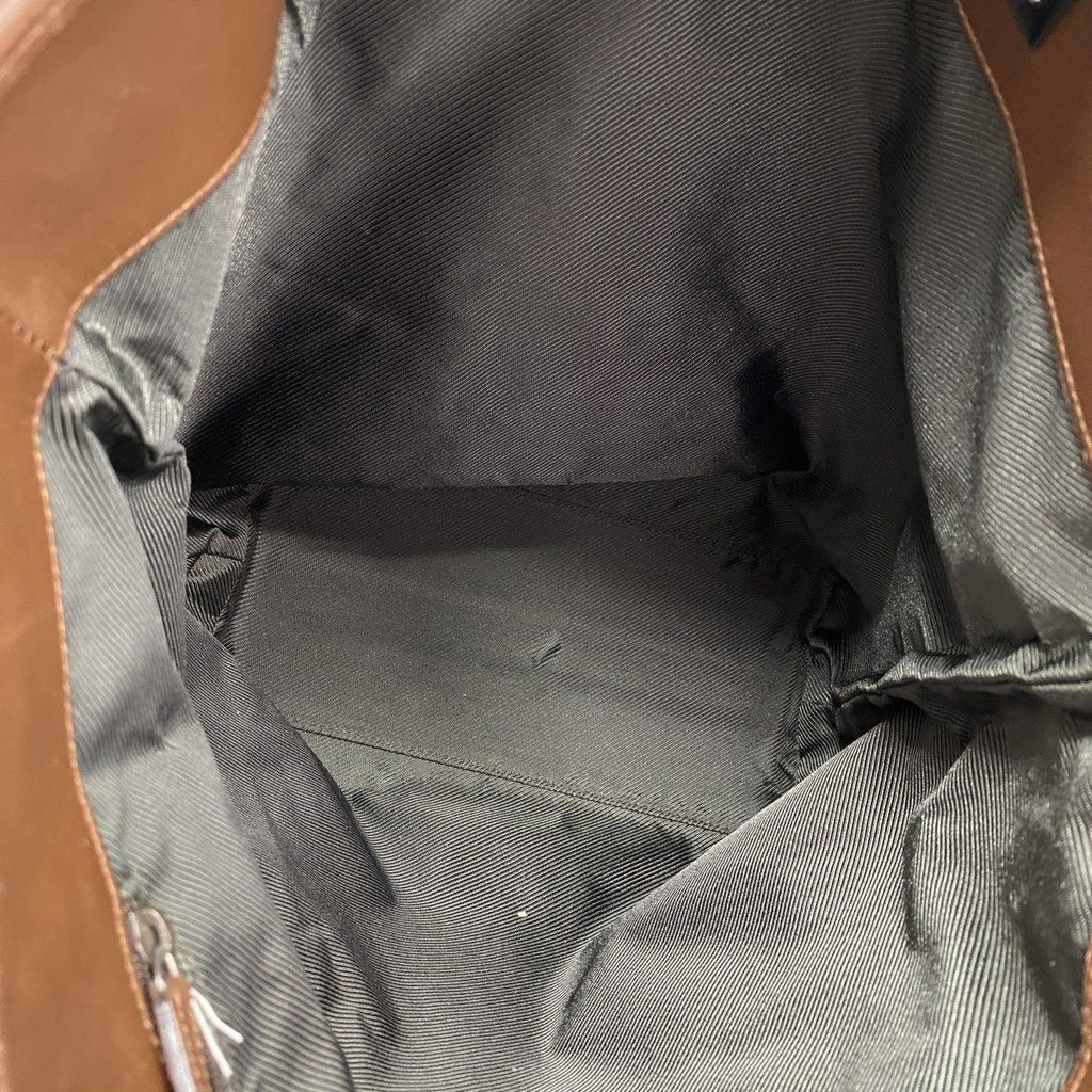 Gucci Tote GG Canvas Brown Silver — view 4