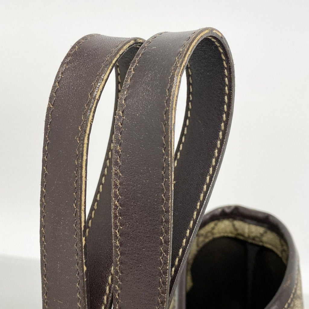 Gucci Tote GG Supreme Brown Silver — view 8