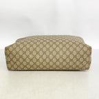 Gucci Tote GG Supreme Brown Silver — view 3