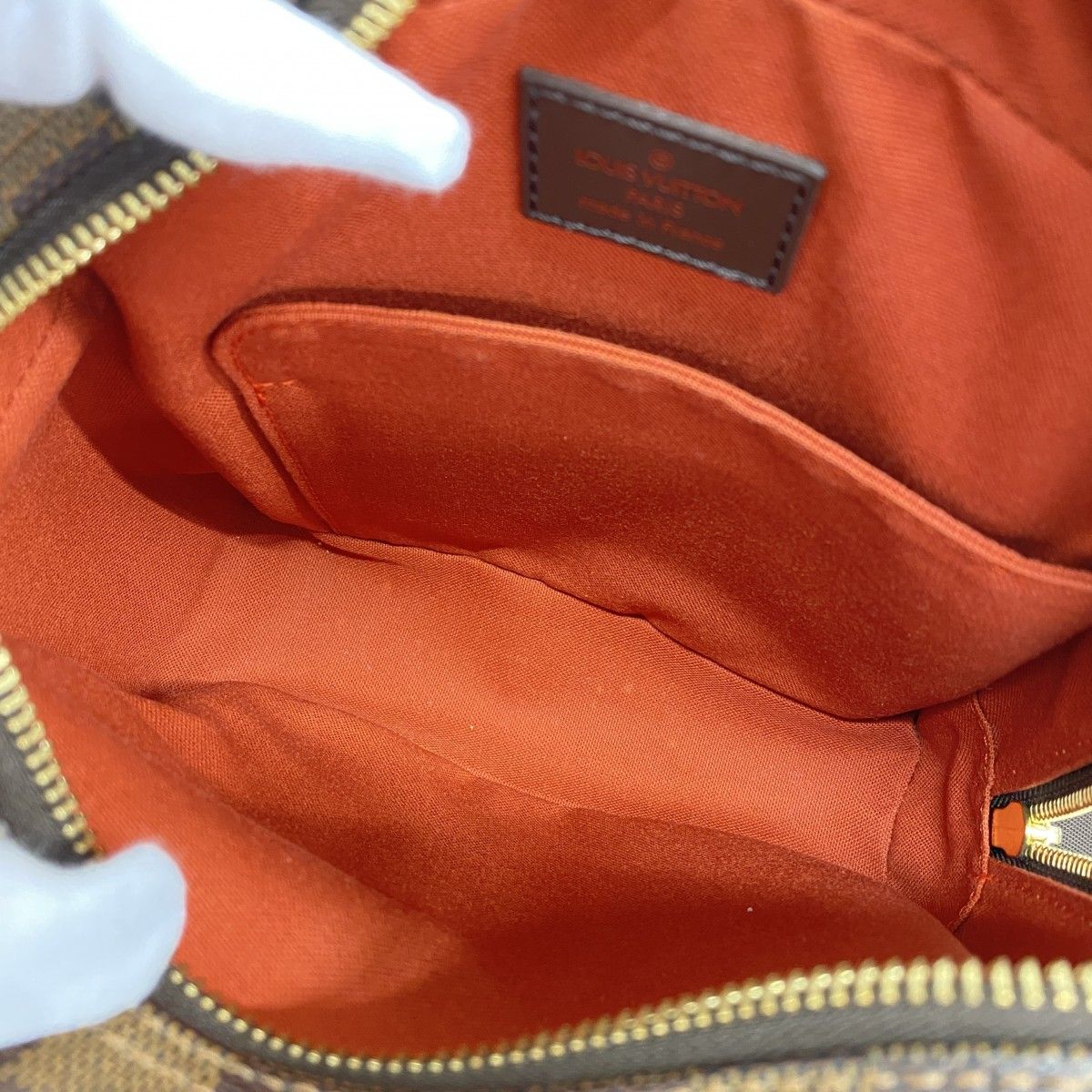 Louis Vuitton Shoulder Bag Damier Olaf PM Ebene — view 4