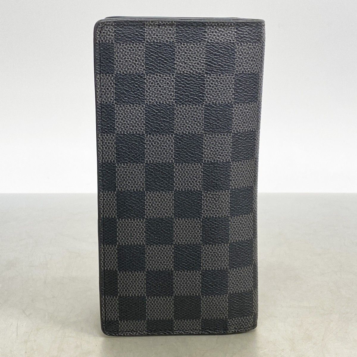 Louis Vuitton Wallet Damier Graphite Portefeuille Brazza Black — view 7