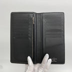 Louis Vuitton Wallet Damier Graphite Portefeuille Brazza Black — view 3