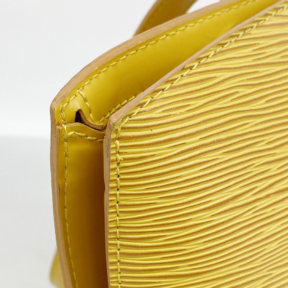 Louis Vuitton Shoulder Bag Epi Saint Jacques Shopping Jaune — view 7