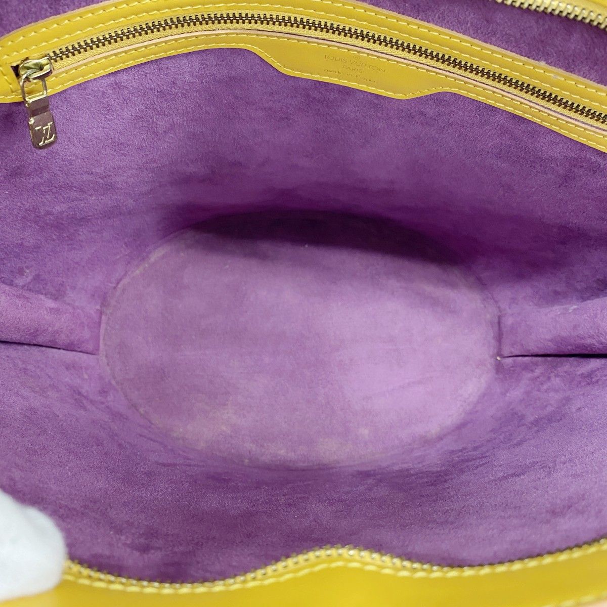 Louis Vuitton Shoulder Bag Epi Saint Jacques Shopping Jaune — view 4