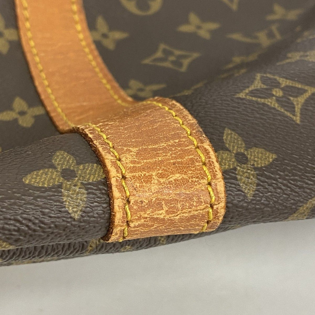 Louis Vuitton Boston Bag Monogram Keepall Bandouliere 55 Brown — view 6