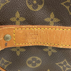 Louis Vuitton Boston Bag Monogram Keepall Bandouliere 55 Brown — view 5