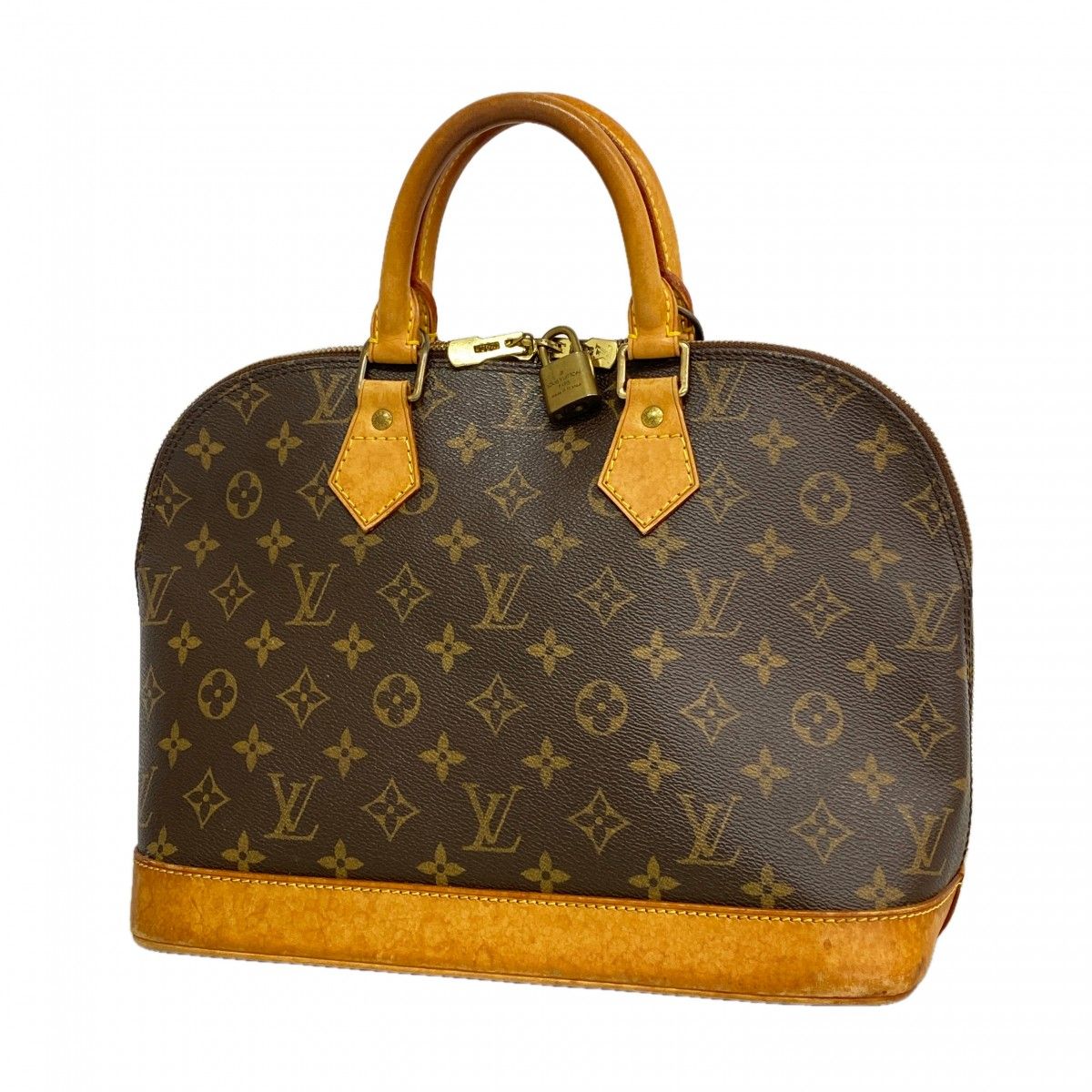Louis Vuitton Handbag Monogram Alma Brown
