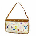 Louis Vuitton Pouch Monogram Multicolor Pochette Blanc