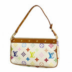 Louis Vuitton Pouch Monogram Multicolor Pochette Blanc