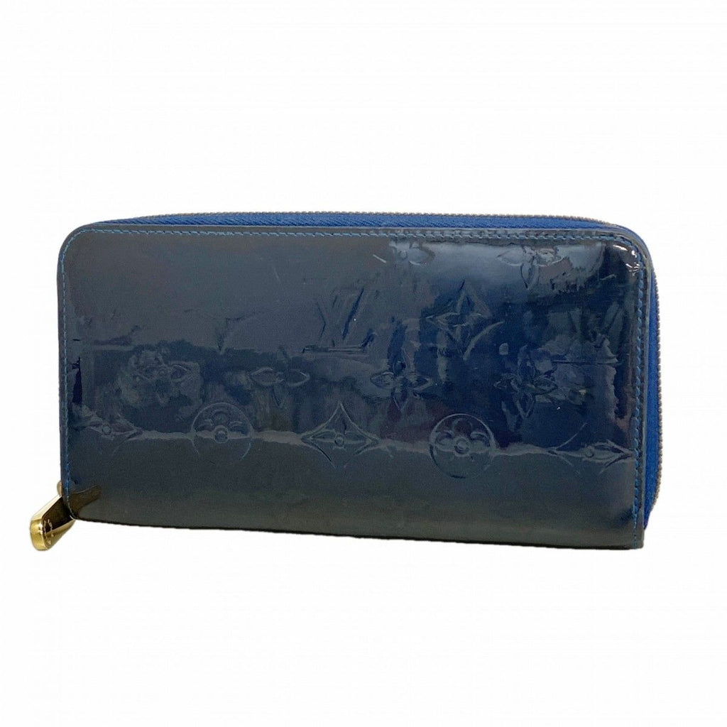 Louis Vuitton Wallet Vernis Zippy Grand Blue