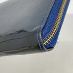 Louis Vuitton Wallet Vernis Zippy Grand Blue — view 5