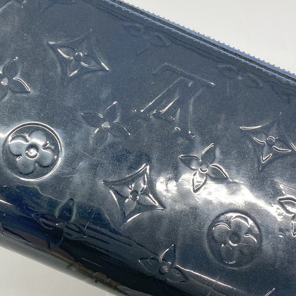 Louis Vuitton Wallet Vernis Zippy Grand Blue — view 7