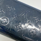 Louis Vuitton Wallet Vernis Zippy Grand Blue — view 7