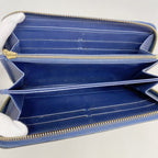 Louis Vuitton Wallet Vernis Zippy Grand Blue — view 3