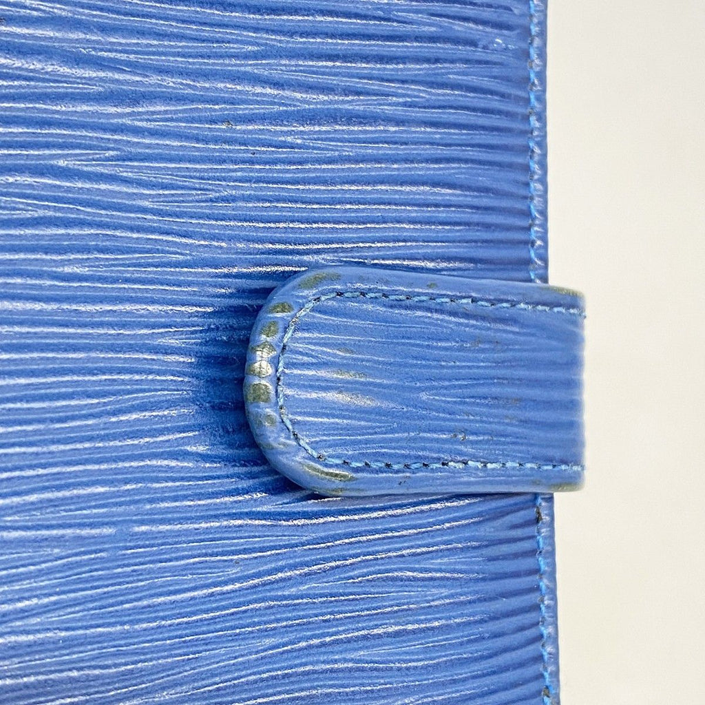 Louis Vuitton Wallet Epi Portobier Compact Toledo Blue — view 7