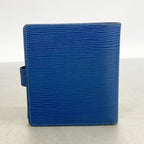 Louis Vuitton Wallet Epi Portobier Compact Toledo Blue — view 8