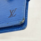 Louis Vuitton Wallet Epi Portobier Compact Toledo Blue — view 6